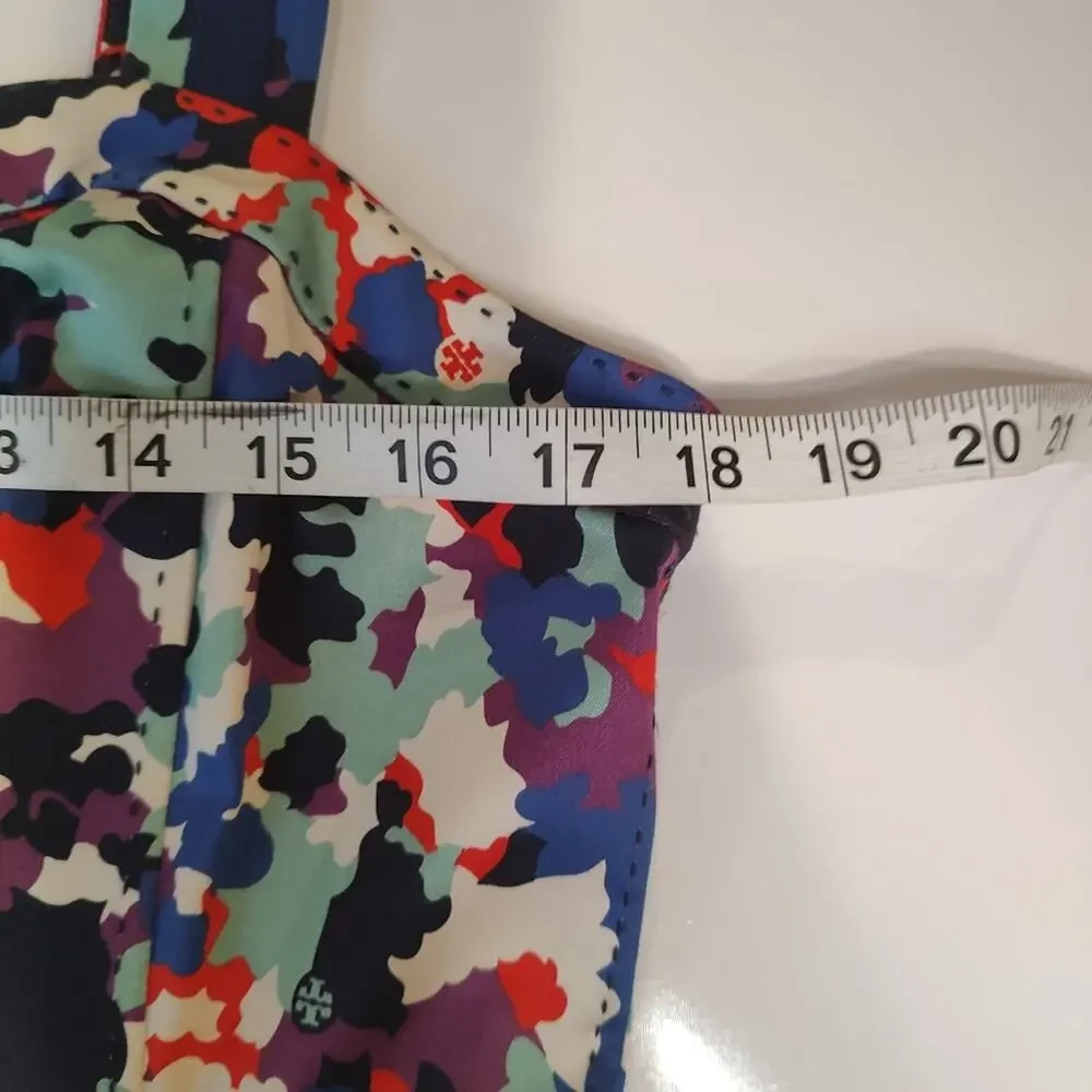 Tory Burch Berdine Floral Print Dress Size 10